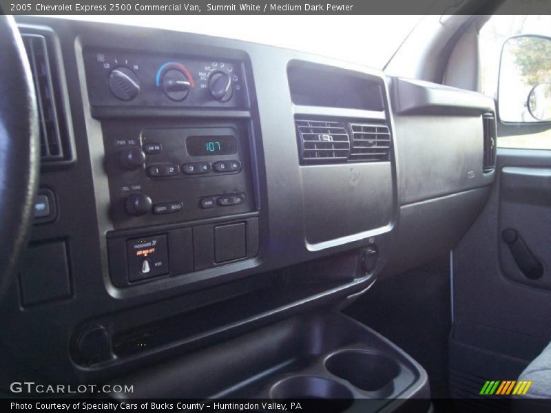 Summit White / Medium Dark Pewter 2005 Chevrolet Express 2500 Commercial Van