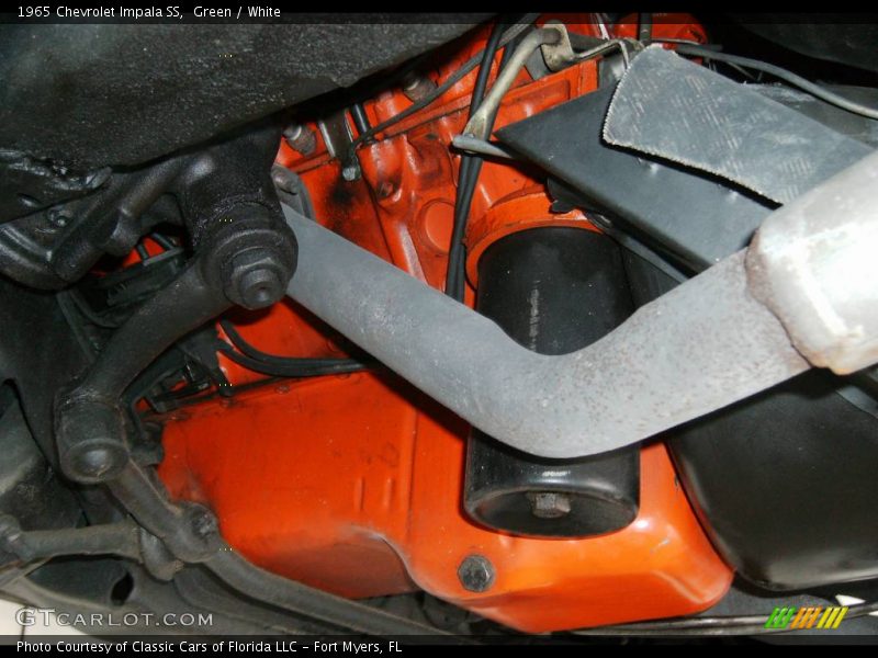 Green / White 1965 Chevrolet Impala SS