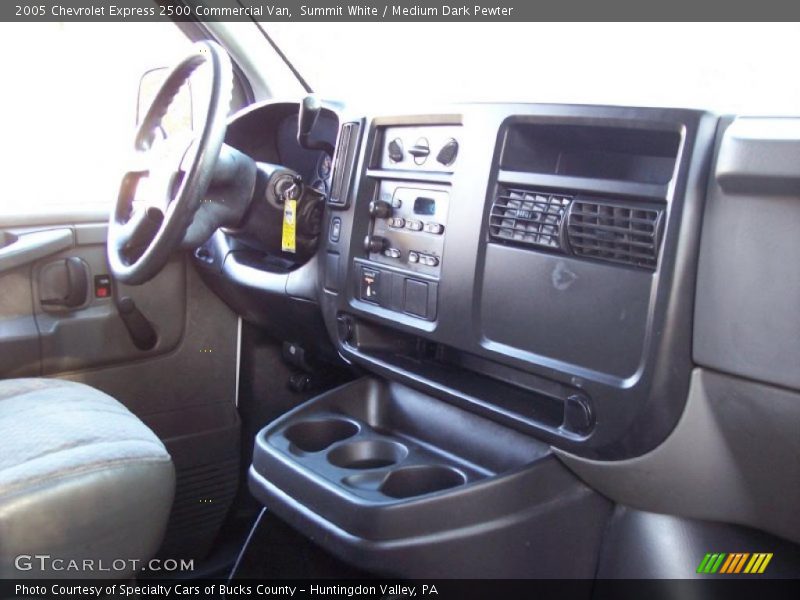 Summit White / Medium Dark Pewter 2005 Chevrolet Express 2500 Commercial Van