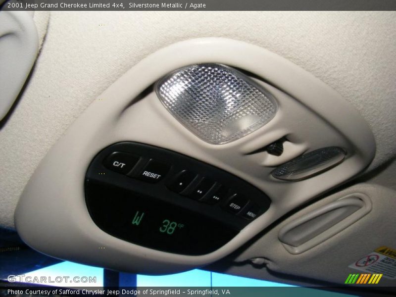 Silverstone Metallic / Agate 2001 Jeep Grand Cherokee Limited 4x4