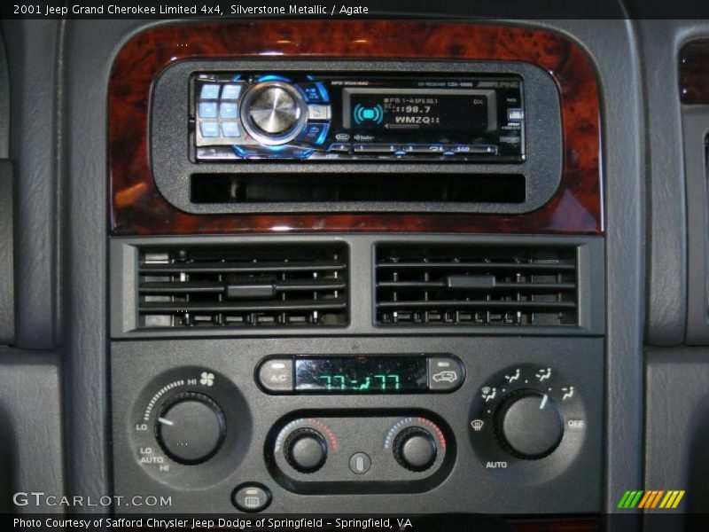 Silverstone Metallic / Agate 2001 Jeep Grand Cherokee Limited 4x4