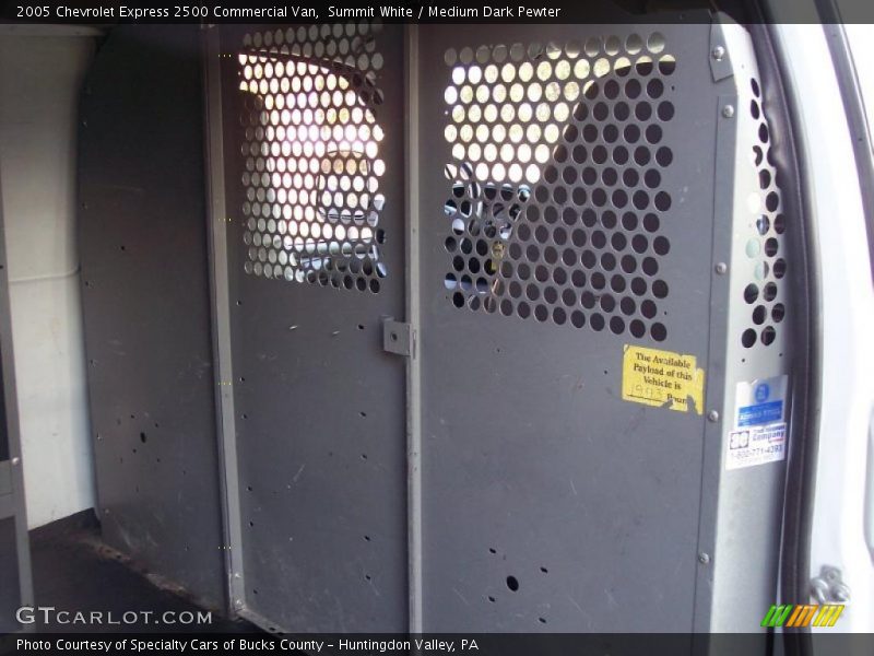 Summit White / Medium Dark Pewter 2005 Chevrolet Express 2500 Commercial Van