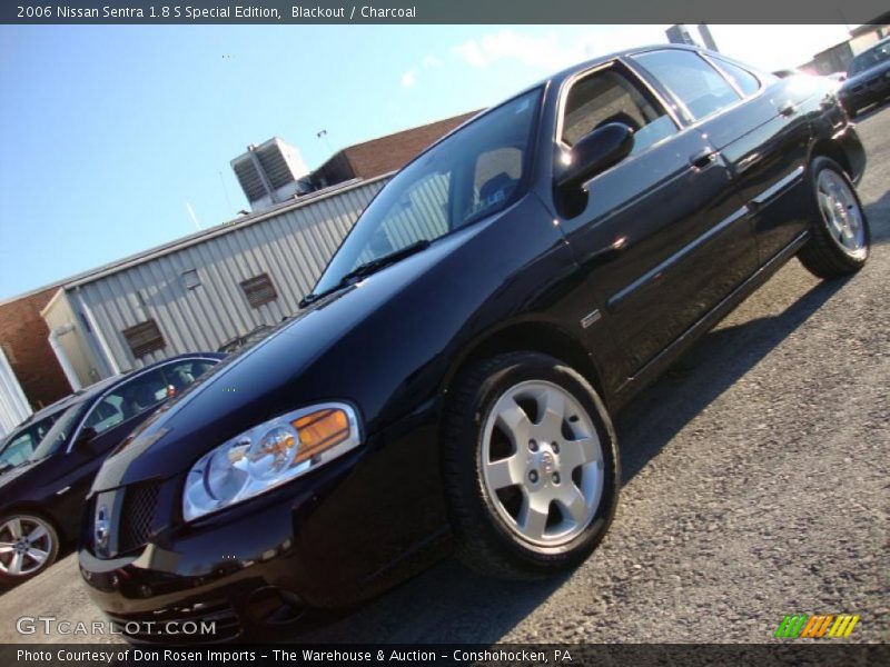Blackout / Charcoal 2006 Nissan Sentra 1.8 S Special Edition