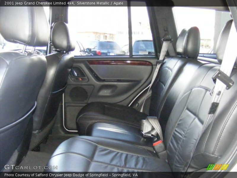 Silverstone Metallic / Agate 2001 Jeep Grand Cherokee Limited 4x4