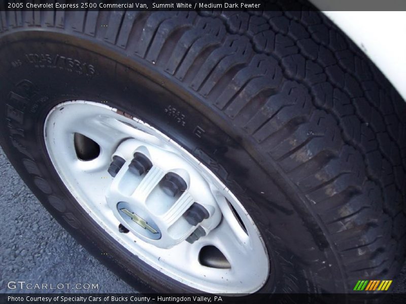 Summit White / Medium Dark Pewter 2005 Chevrolet Express 2500 Commercial Van