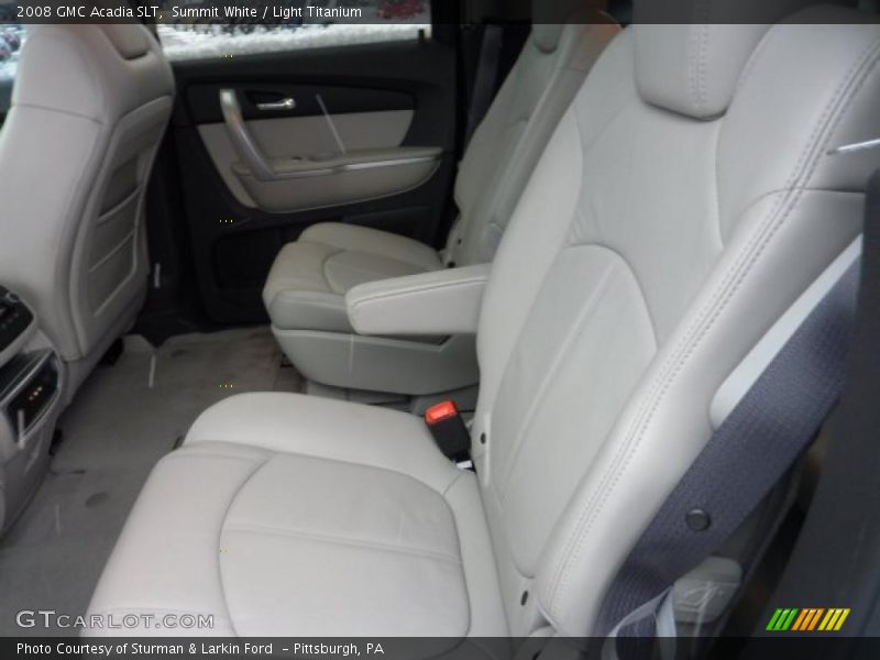 Summit White / Light Titanium 2008 GMC Acadia SLT