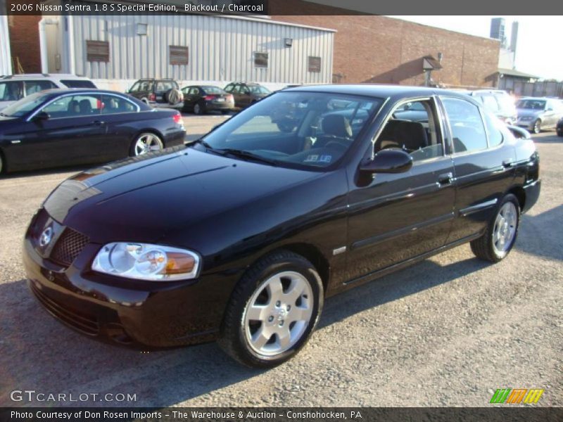 Blackout / Charcoal 2006 Nissan Sentra 1.8 S Special Edition