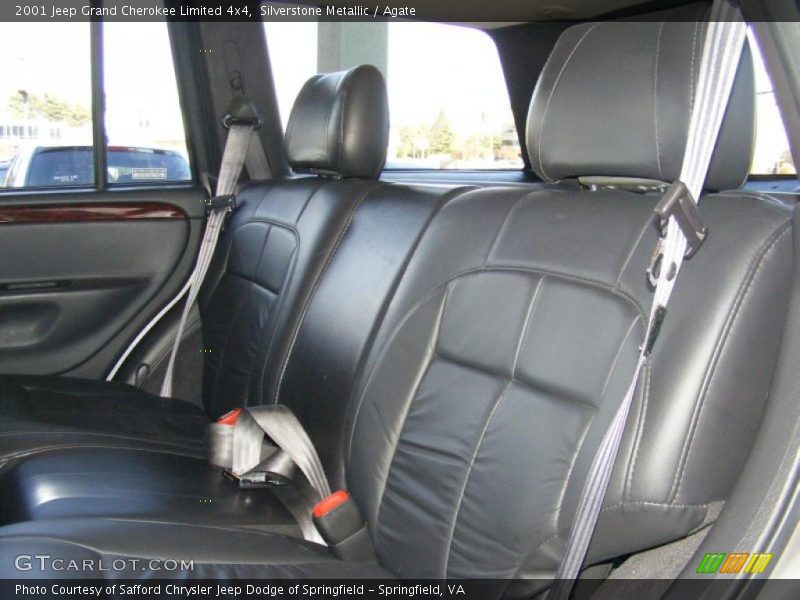 Silverstone Metallic / Agate 2001 Jeep Grand Cherokee Limited 4x4