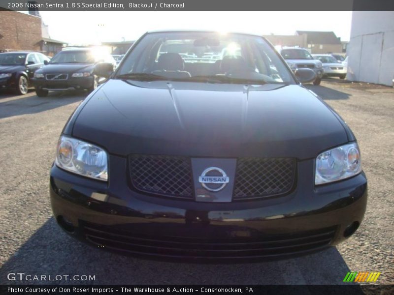 Blackout / Charcoal 2006 Nissan Sentra 1.8 S Special Edition