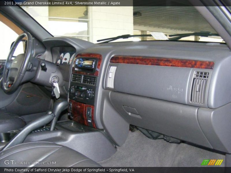 Silverstone Metallic / Agate 2001 Jeep Grand Cherokee Limited 4x4