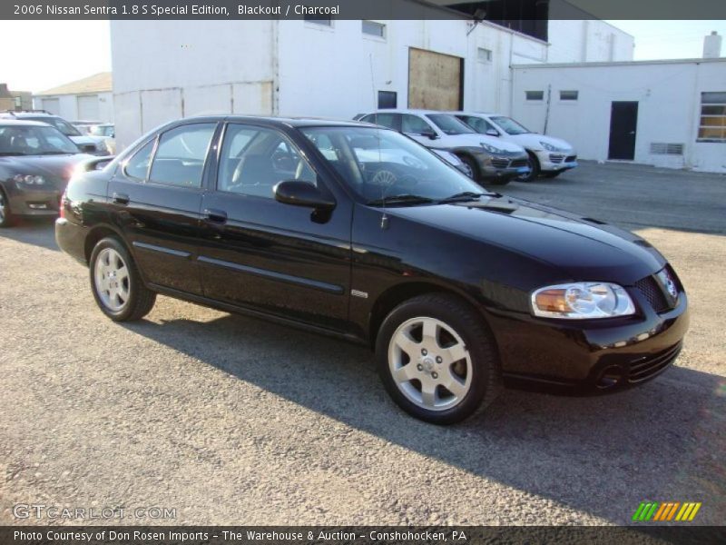 Blackout / Charcoal 2006 Nissan Sentra 1.8 S Special Edition