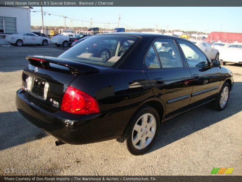 Blackout / Charcoal 2006 Nissan Sentra 1.8 S Special Edition
