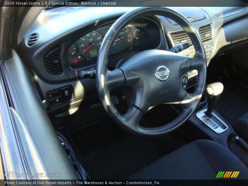 Blackout / Charcoal 2006 Nissan Sentra 1.8 S Special Edition