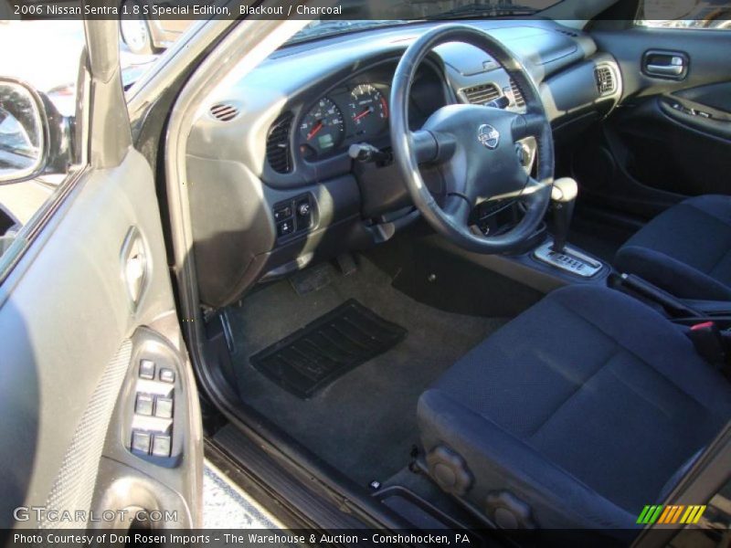 Blackout / Charcoal 2006 Nissan Sentra 1.8 S Special Edition