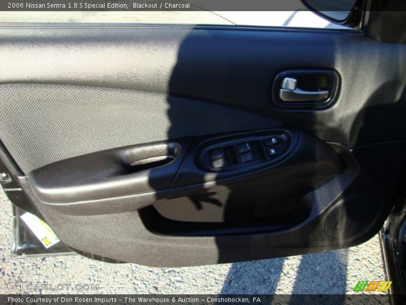 Blackout / Charcoal 2006 Nissan Sentra 1.8 S Special Edition