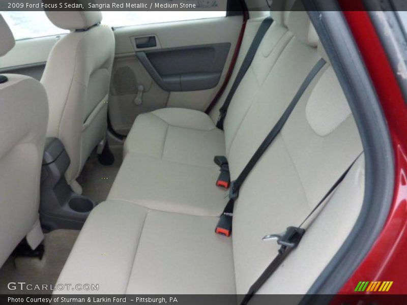  2009 Focus S Sedan Medium Stone Interior