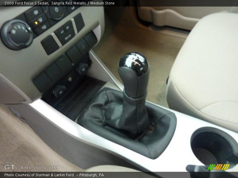  2009 Focus S Sedan 5 Speed Manual Shifter