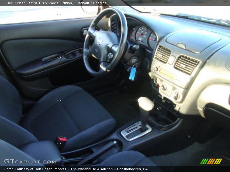 Blackout / Charcoal 2006 Nissan Sentra 1.8 S Special Edition