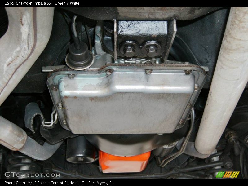 Green / White 1965 Chevrolet Impala SS