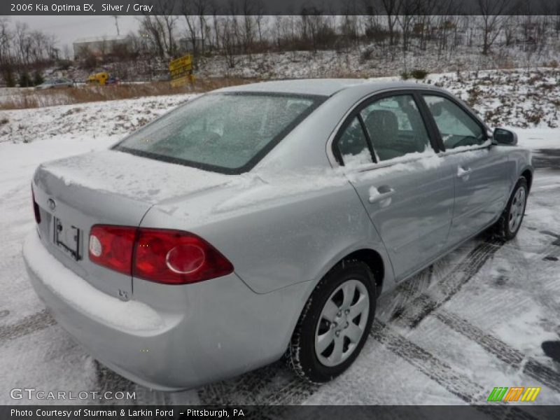 Silver / Gray 2006 Kia Optima EX