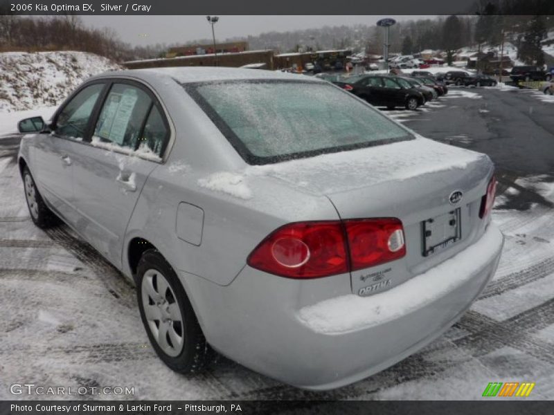 Silver / Gray 2006 Kia Optima EX