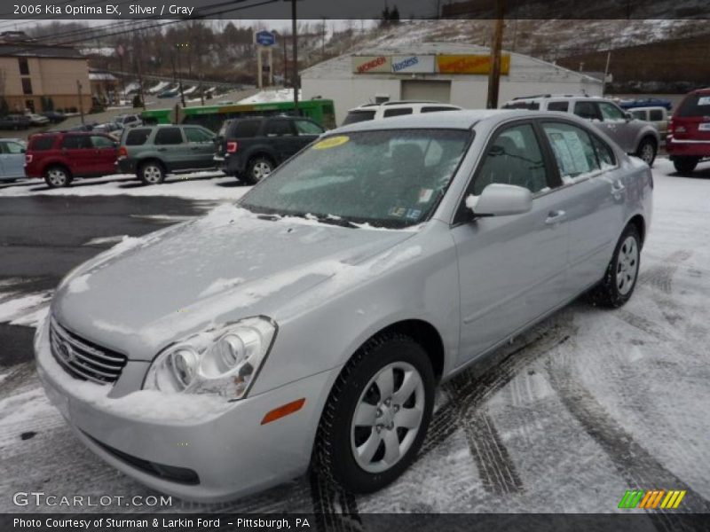Silver / Gray 2006 Kia Optima EX