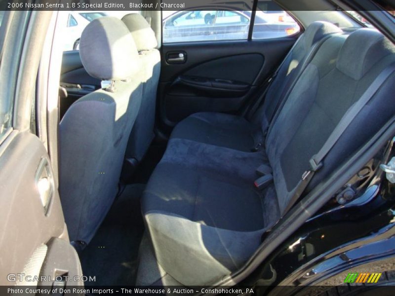 Blackout / Charcoal 2006 Nissan Sentra 1.8 S Special Edition