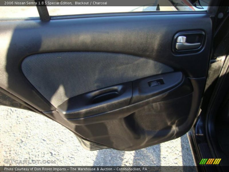 Blackout / Charcoal 2006 Nissan Sentra 1.8 S Special Edition