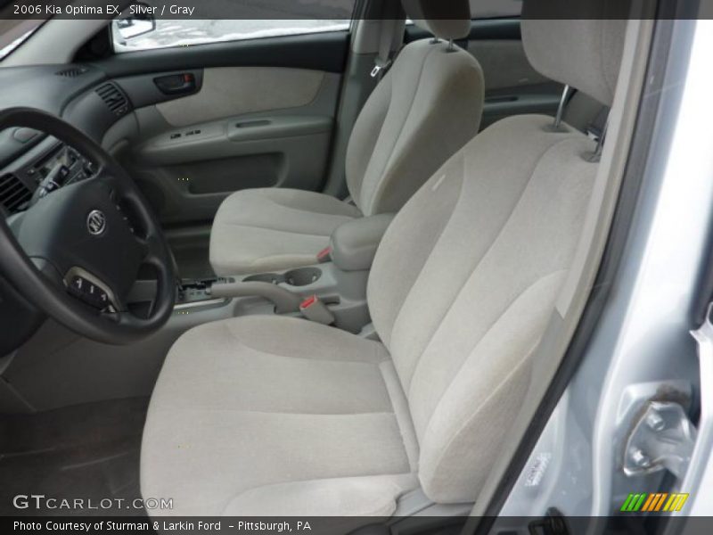 Silver / Gray 2006 Kia Optima EX