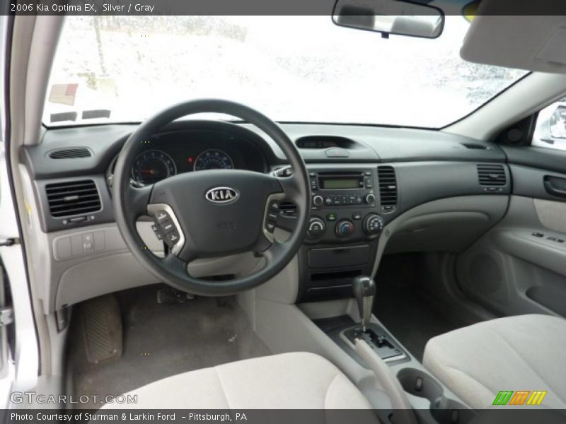  2006 Optima EX Gray Interior
