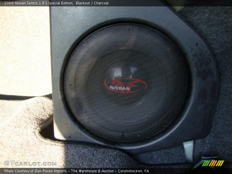 Blackout / Charcoal 2006 Nissan Sentra 1.8 S Special Edition