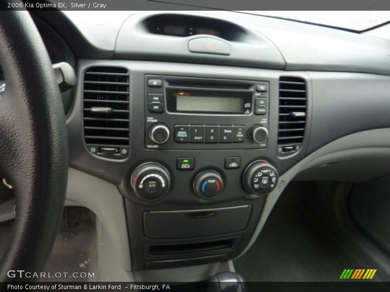 Controls of 2006 Optima EX