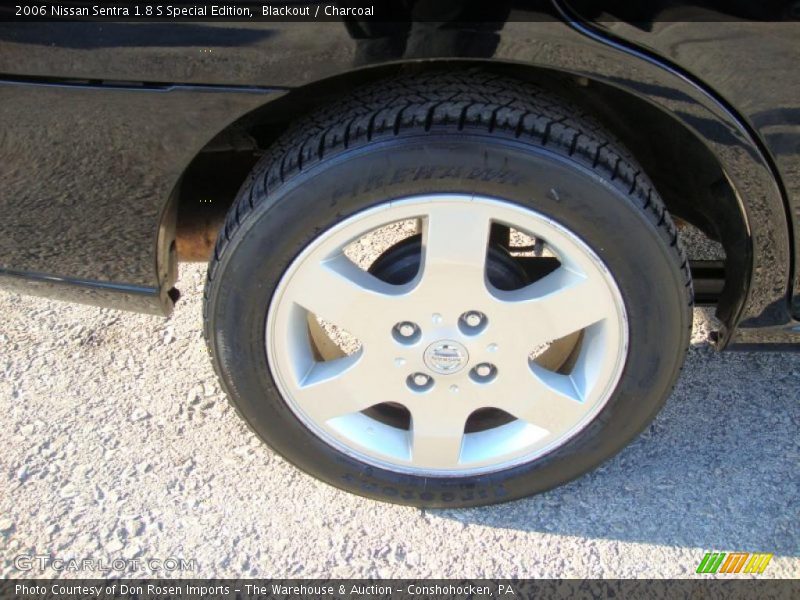 Blackout / Charcoal 2006 Nissan Sentra 1.8 S Special Edition