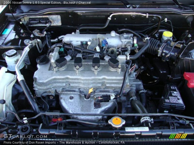 Blackout / Charcoal 2006 Nissan Sentra 1.8 S Special Edition