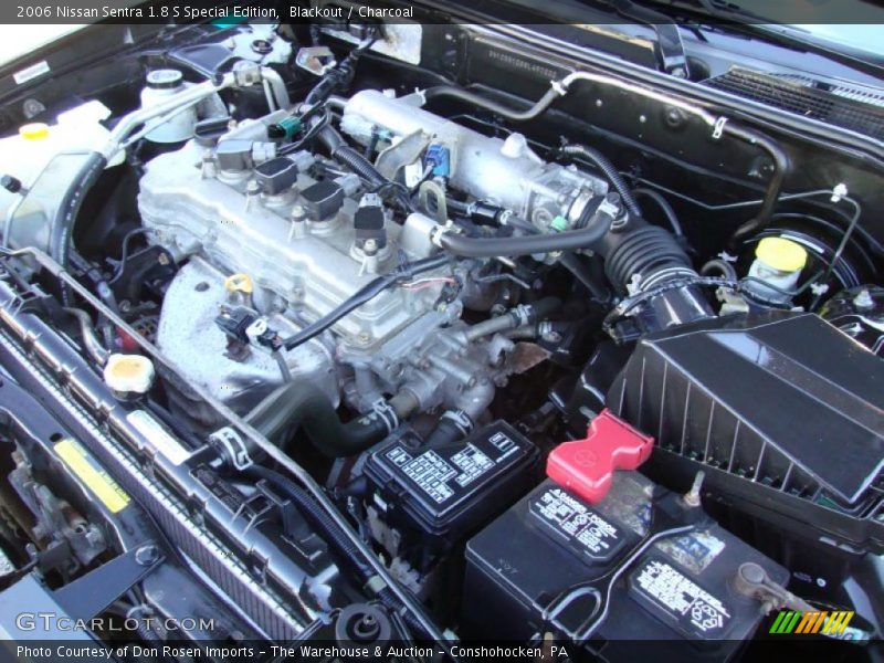 Blackout / Charcoal 2006 Nissan Sentra 1.8 S Special Edition