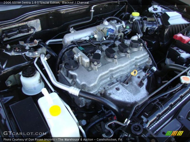 Blackout / Charcoal 2006 Nissan Sentra 1.8 S Special Edition