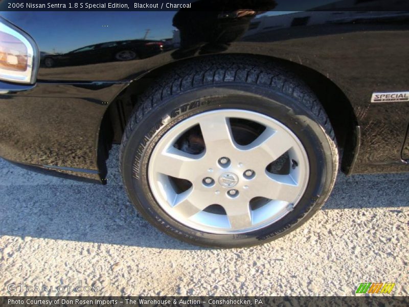 Blackout / Charcoal 2006 Nissan Sentra 1.8 S Special Edition