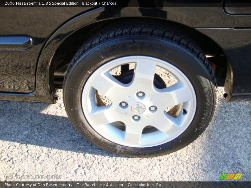 Blackout / Charcoal 2006 Nissan Sentra 1.8 S Special Edition