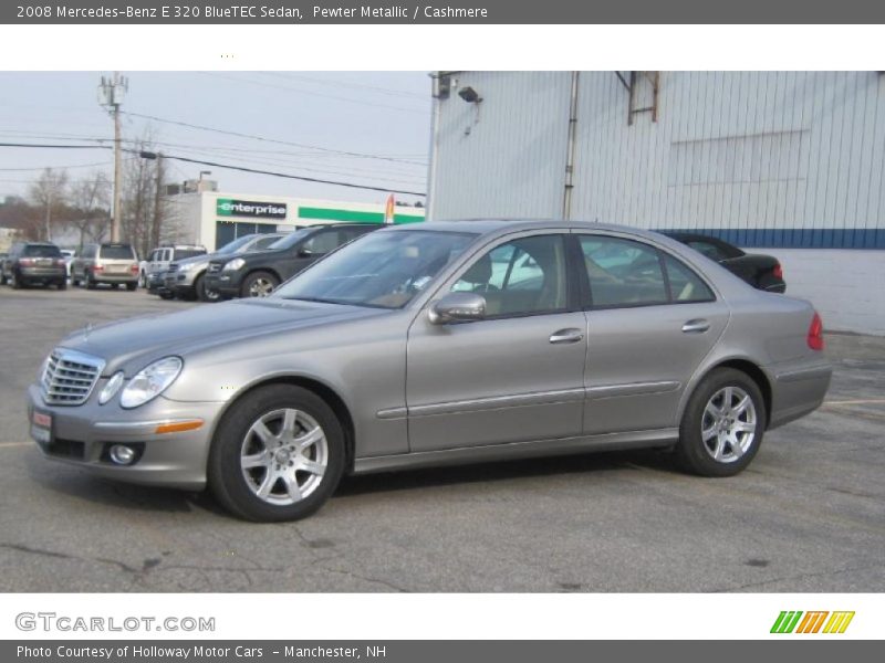 Pewter Metallic / Cashmere 2008 Mercedes-Benz E 320 BlueTEC Sedan
