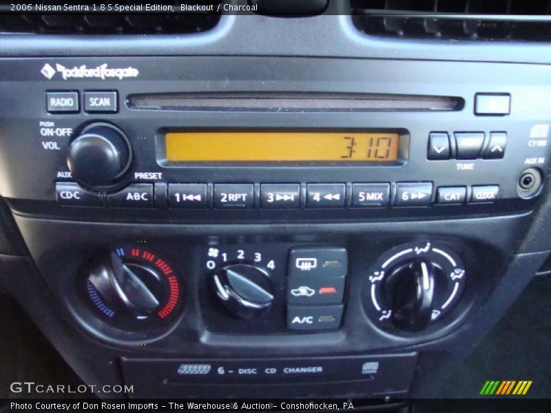 Blackout / Charcoal 2006 Nissan Sentra 1.8 S Special Edition