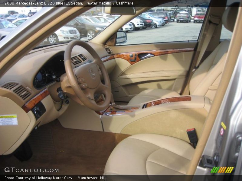 Pewter Metallic / Cashmere 2008 Mercedes-Benz E 320 BlueTEC Sedan