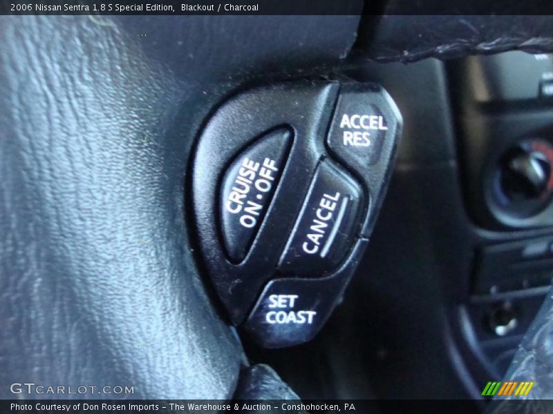 Blackout / Charcoal 2006 Nissan Sentra 1.8 S Special Edition