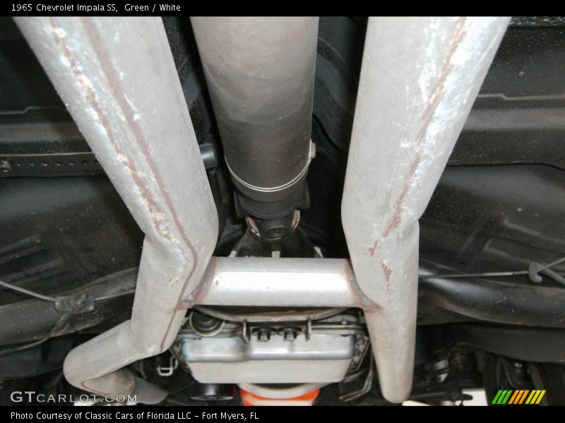Green / White 1965 Chevrolet Impala SS