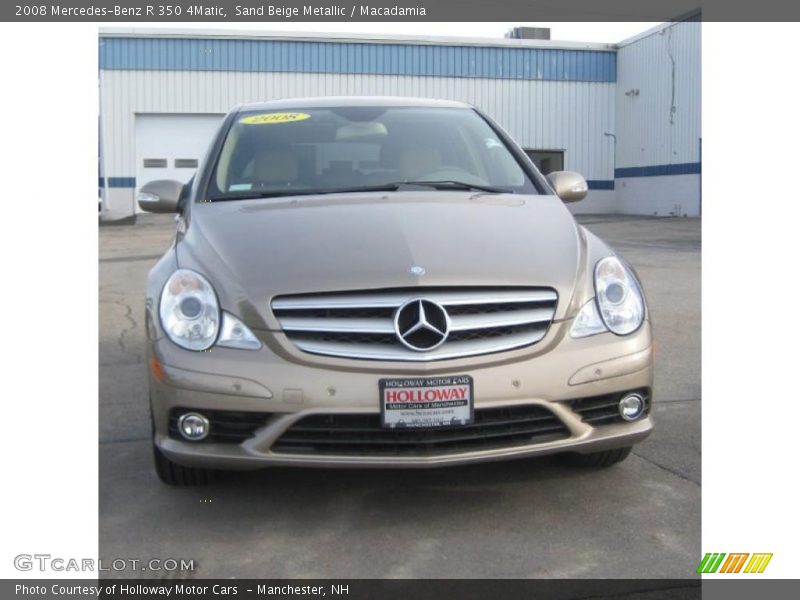 Sand Beige Metallic / Macadamia 2008 Mercedes-Benz R 350 4Matic