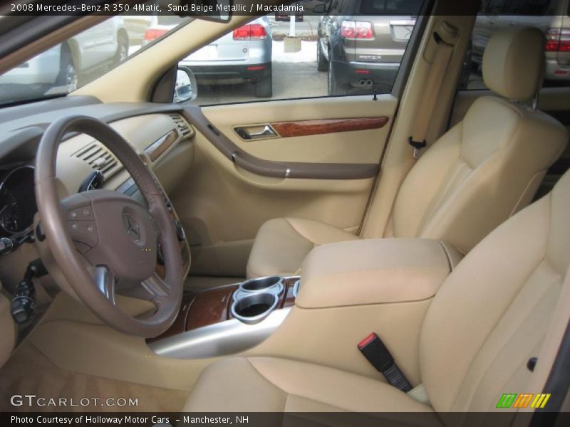 Sand Beige Metallic / Macadamia 2008 Mercedes-Benz R 350 4Matic
