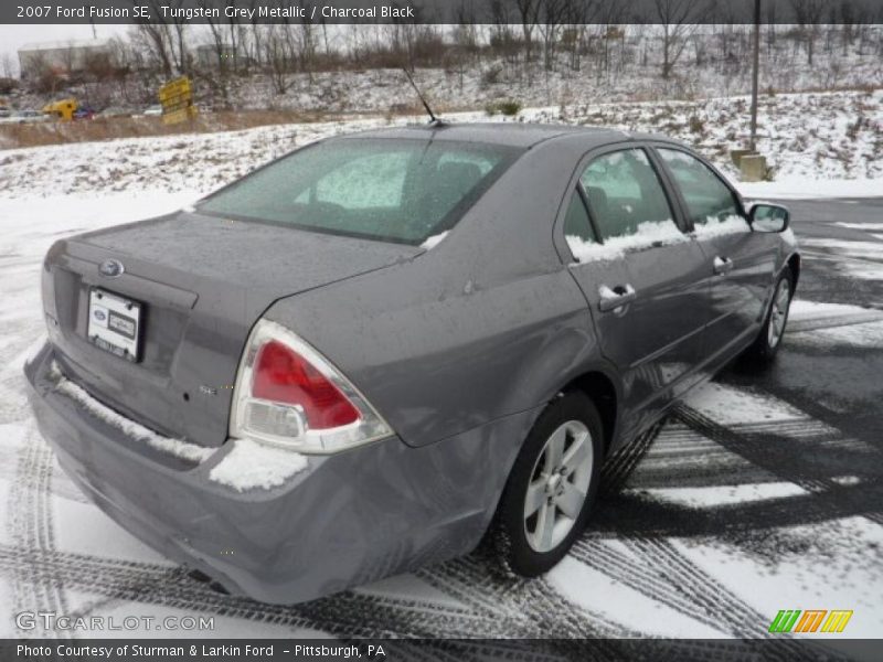 Tungsten Grey Metallic / Charcoal Black 2007 Ford Fusion SE