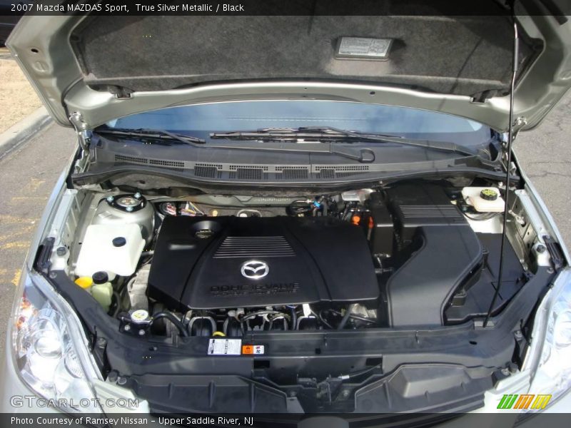True Silver Metallic / Black 2007 Mazda MAZDA5 Sport