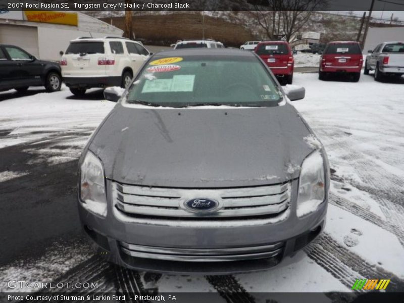 Tungsten Grey Metallic / Charcoal Black 2007 Ford Fusion SE