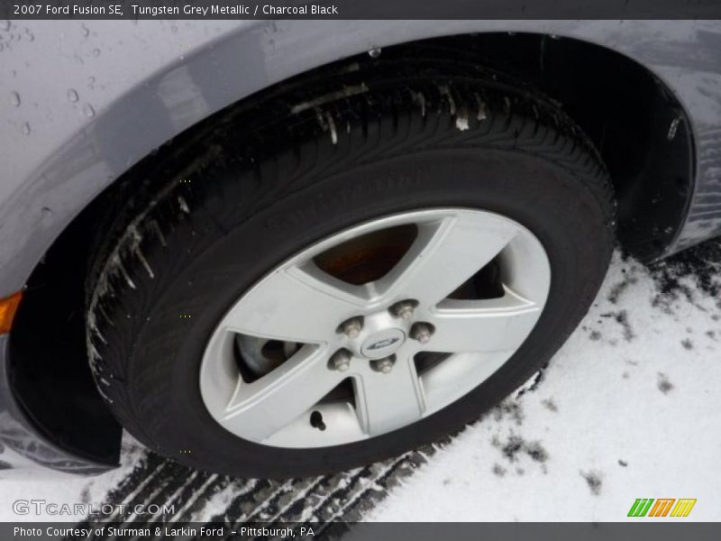 Tungsten Grey Metallic / Charcoal Black 2007 Ford Fusion SE