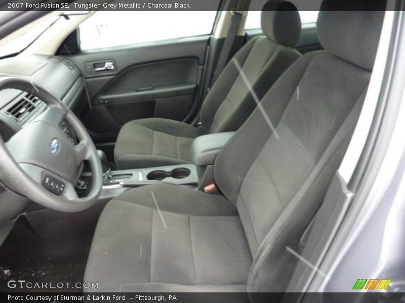 Tungsten Grey Metallic / Charcoal Black 2007 Ford Fusion SE